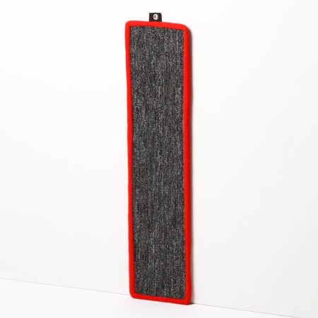 Clawing is average, with impregnation, 57 x 13 cm, carpet, mix of flowers-1