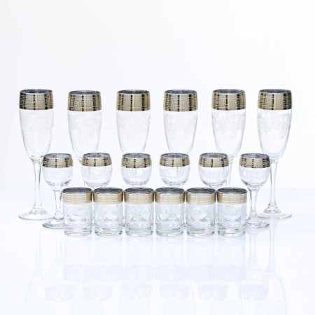 Mini-bar "Baroque" Bar Standing, 6 glasses/glass/stop-3