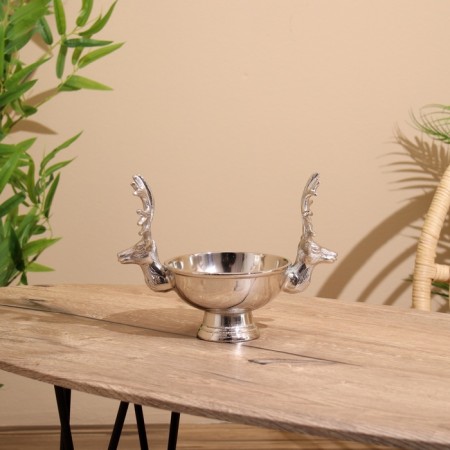 Vase "Deer" aluminum 26x16x20 cm-1