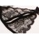 Erotic set of lace linen, OS size, black