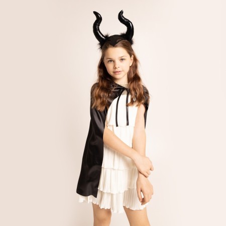 Carnival set "Queen of Darkness", cloak and rim-5