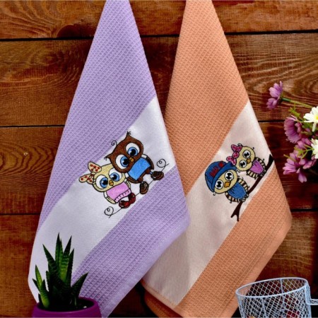Set of Diva Afrodita "Owl", size 40x60 cm, 2 pcs-1