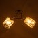 Ceiling chandelier "Lucy" 2x40W E27 Color: silver