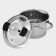 Stainless steel pan Magistro Hitech Steel, 1.5 l, d = 16 cm, h = 10.5 cm, induction