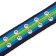 Four -layer collar, 65 x 4 cm, multi -colored