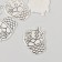Decor Metal for creativity "Easter basket with verba" 2.5x2.1 cm