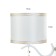 Brat "Berta" 1x40W E14 white 20x15x24 cm.