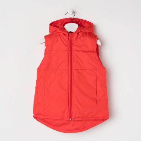 Children's vest, red color, height 110-116 cm-5