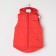 Children's vest, red color, height 110-116 cm