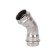 Two-Frame Rommer RSS-0005-000028, VPR-UPR, D = 28 mm, 45 °, press, stainless steel. steel