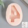 Mold Silicon "Figure 4" 4x2.5 cm