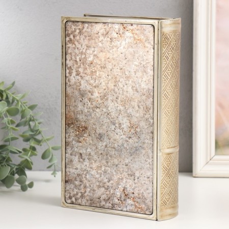 Broke-Kniga metal, leatherette "Forged wall" 26x16x5 cm-3