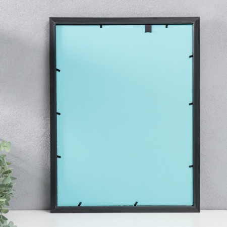 Photo frame plastic 30x40 cm black (plastic screen) (289)-2
