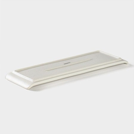Porcelain dish for feeding Magistro Slate, 30 × 10 cm, white color-2