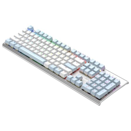 Keyboard A4Tech FSTYLER FS100 Neon Mechanical Blue/White USB For Gamer Led (FS100)-5