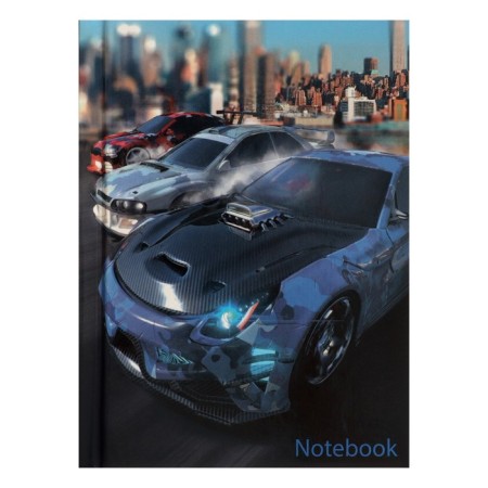 Notepad A7, 64 sheets in the “winner” cage, hard cover, offset block