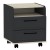 Anthracite / Blackwood satin