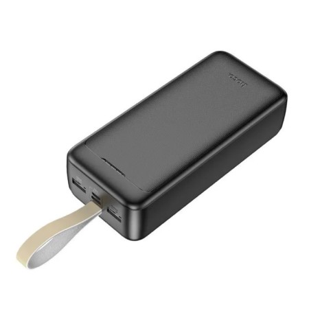 External battery Hoco J111b, 30,000 mAh, 2 USB, 2 A, display, black-1