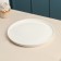 Porcelain plate Sola, D = 25.5 cm, white