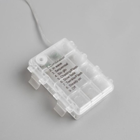 Garland "thread" 5 m dew, IP65, silver thread, 50 LED, glow of multi, 8 modes, AAH3-3