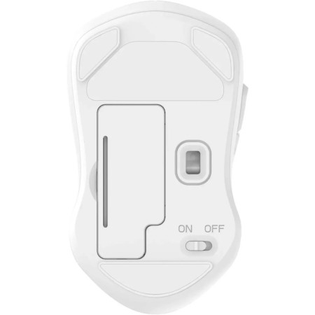 Mouse Dareu Wireless LM115G White (White), DPI 800/1200/1600, receiver 2.4GHZ, since-1
