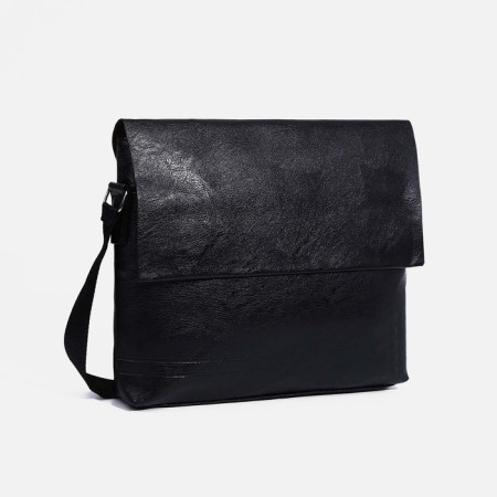 Male bag, black color