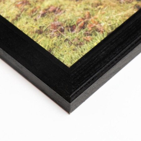 Photo frame 21x30 cm (7n92) black (plastic screen)-1