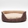Lying "Golshek", 49 x 36 x 17 cm, calico, brown