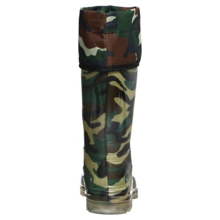 Men's boots S-10RUM, PVC, insulated, camouflage mix, size 40 (255)-6
