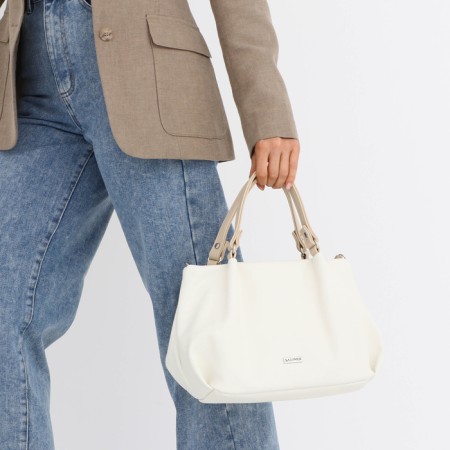 Bag-mech-mezzan is a zipper, white color-7