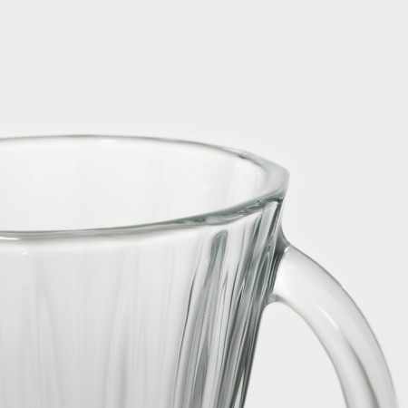 A set of glass mugs LAV Venus, 150 ml, 8.7 × 7.1 × 9.5 cm, 6 pcs-3
