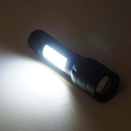 Manual battery “Master K”, 10 W, 1200 mAh, P50, COB, 3 modes, 14.5 x 3.5 cm-5