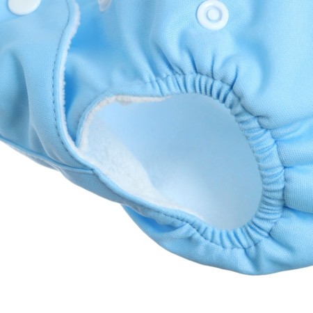 Reusable diaper, blue color-8