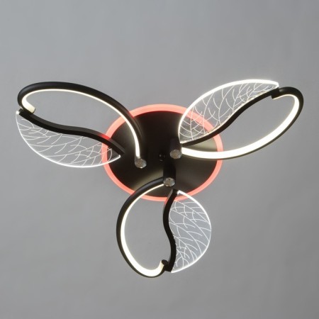 Astrid chandelier 3XLED 66W 3000-6000K RGB black 60x60x8cm-1