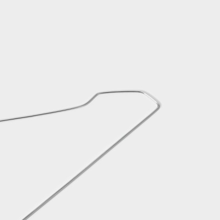 Shoulders - Mitallic shares thin, 40 × 22 × 0.2 cm, 10 pcs, silver color-4
