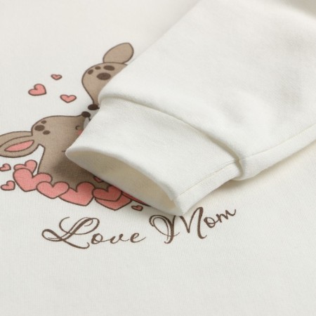 Baby turtleneck, dairy color, height 68 cm-3