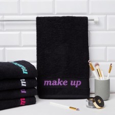 Trick Love Life Make Up 50*90 purple, 100% cotton, 360 g/m2
