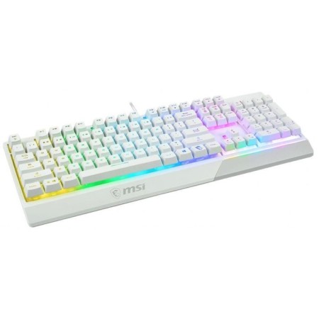 Keyboard MSI Vigor GK30 White USB for Gamer LED-1