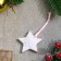 A set of Christmas tree decorations for coloring 4 pcs. "Unicorns" with a suspension, brush