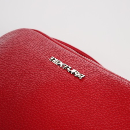 Women's bag over the shoulder Textura, small size, red color-4