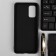 Case for Samsung Galaxy A32, silicone, matte, black