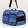 Bag - Carserans for animals, frame with pockets, 46 x 28 x 29 cm, blue
