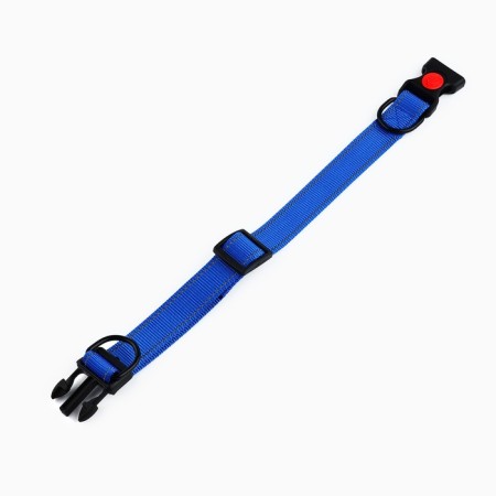 Nylon collar with fastx 2 cm, b blue-4