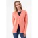 Cardigan female, size 42, coral color
