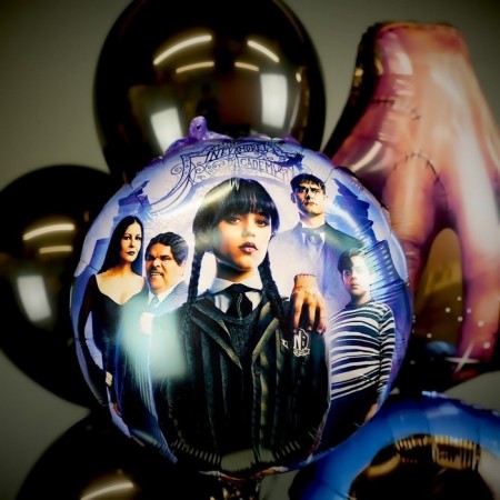 Foil ball 18 "Gloomy sturi. Addams", circle-1