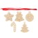 Set for creativity "Wood painting" 5 pcs., With a ribbon