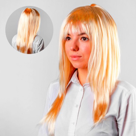 Carnival wig "Beauty", blond color