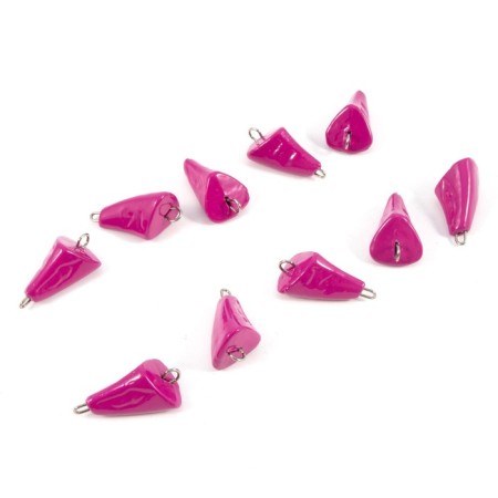 Cargo bullet-exentric painted pissy Yaman 10 pcs., 14 g, purple-3