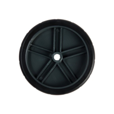 The wheel of the tundra is rubberized d = 100 mm, gray-1