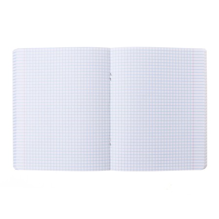 A notebook of 96 sheets in the cage "marble", the cover coated cardboard, matte lamination, mix-1